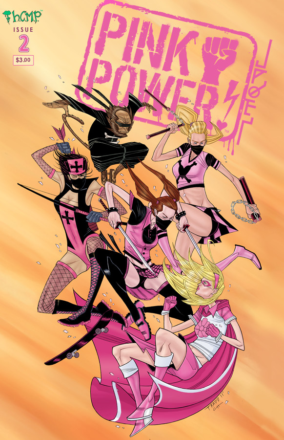 Pink Power #2 Cover
